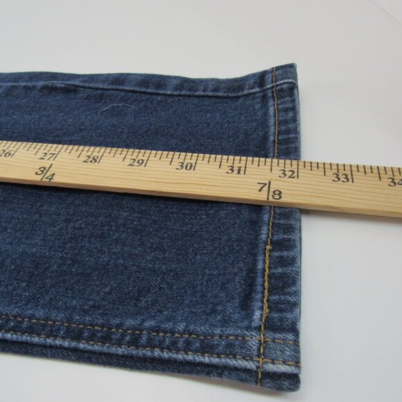 Levi Red Tab 541 Mid Rise Straight Leg Dark Wash Men's Blue Jeans Size 32X32 - Picture 8 of 9